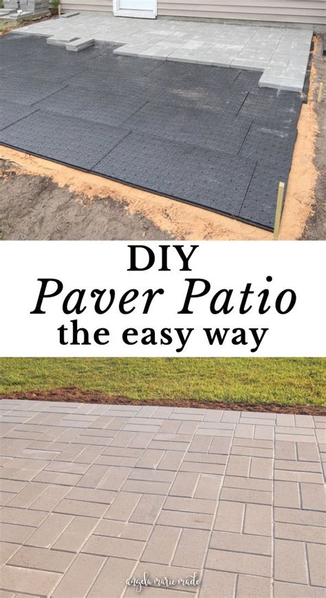 bath mi paver patio install|How To Design and Install A Paver Patio .
